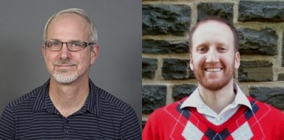 Jim Smith (left), Jeff Pierce (right)