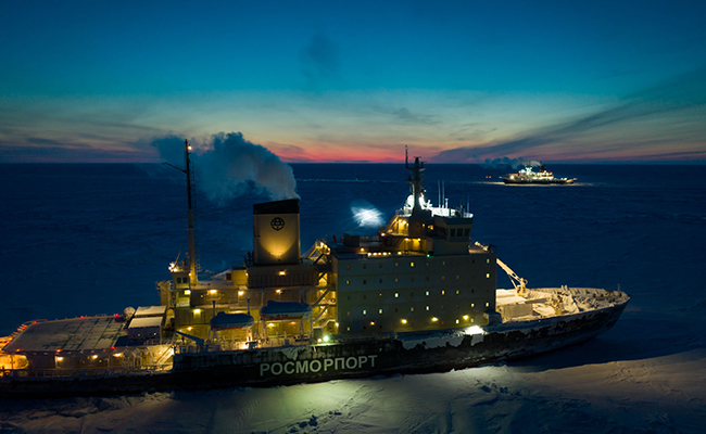 Fresh Food and Faces in the Distant Arctic Ocean