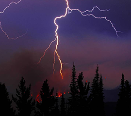 Arctic Lightning Strikes Will More than Double as Climate Warms
