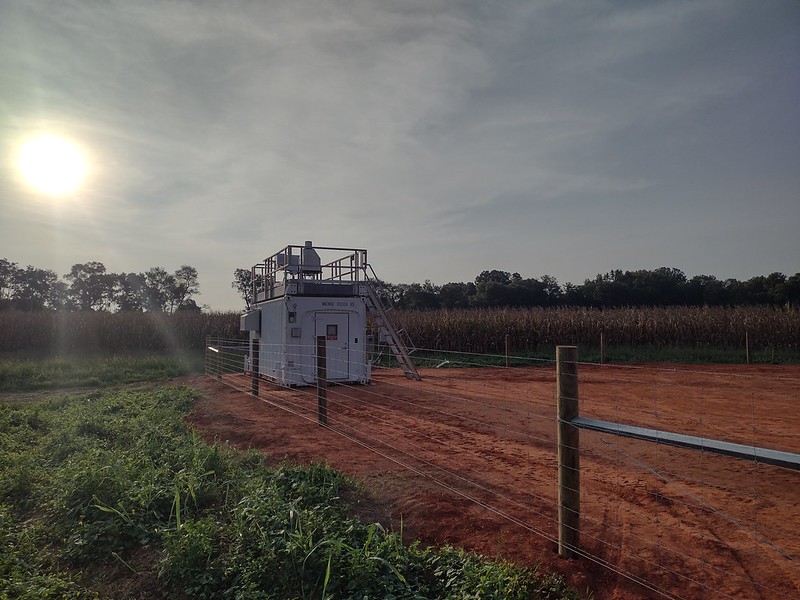 This site at Courtland, Alabama, is one of three supplemental sites that will provide regional context for the measurements coming from the main site. Photo is by David Swank, ARM. 