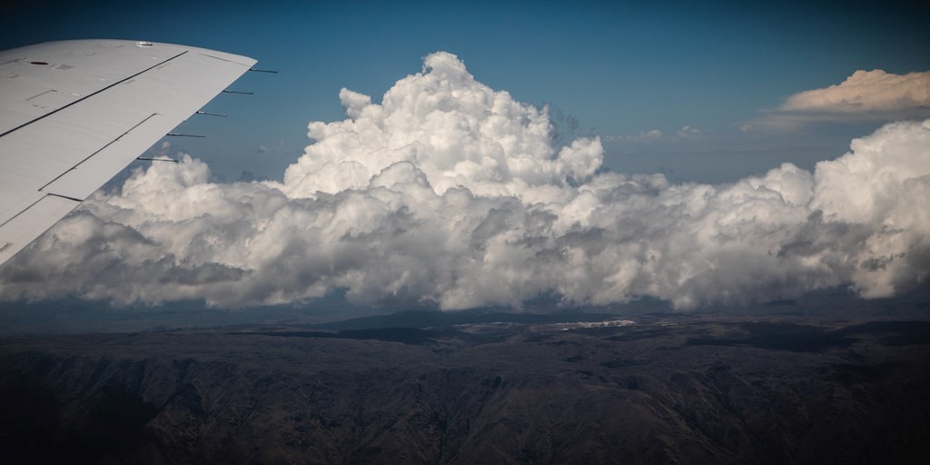 The 2018–2019 Cloud, Aerosol, and Complex Terrain Interactions (CACTI) field campaign used an ARM aircraft, pictured, to collect data on properties of clouds and aerosols over Argentina’s Sierras de Córdoba mountain range.