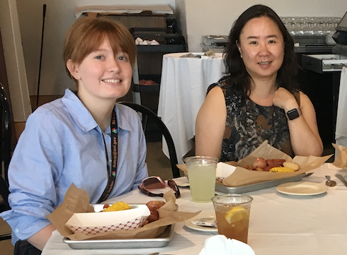 In the summer of 2019, Feng sat down to lunch with the Science Undergraduate Laboratory Internship (SULI) student Emily Brown, now a Chemical Engineering PhD student at the University of California, Berkeley. Brown’s SULI project on wildfires was published in 2021. 