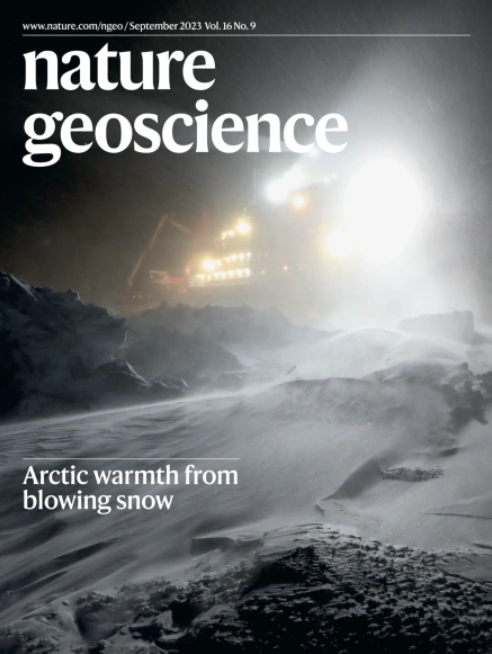 Results, published September 4 in Nature Geoscience, revealed abundant fine sea salt aerosol production from blowing snow in the central Arctic, increasing particle concentration and cloud formation. 